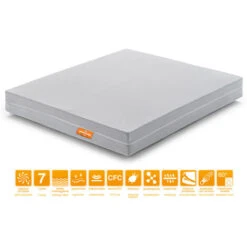 Marcapiuma - Materasso Singolo Watefoam 80x190 Alto 17 Cm YOU&ME Supporto H3 Medio/Rigido 7 Zone Ortopedico Rivestimento FRESH Sfoderabile Antiacaro Antibatterico Made In Italy 11 Marcapiuma - Materasso Singolo Watefoam 80x190 Alto 17 Cm YOU&ME Supporto H3 Medio/Rigido 7 Zone Ortopedico Rivestimento FRESH Sfoderabile Antiacaro Antibatterico Made In Italy -LettoMania Italia 50882010 5