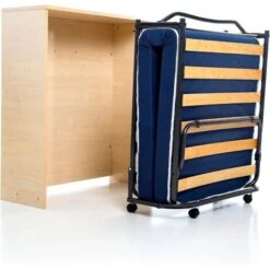 MOBILE LETTO CON RETE E MATERASSO COLORE ACERO 11 MOBILE LETTO CON RETE E MATERASSO COLORE ACERO -LettoMania Italia 50985973 5