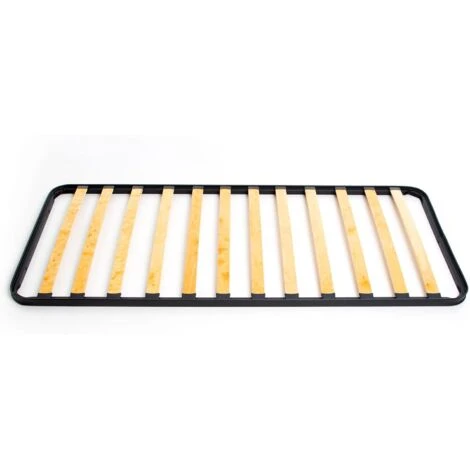 RETE A DOGHE SINGOLA SENZA PIEDI PER LETTI AD INCASSO O APPOGGIO 80X190 CM 4 RETE A DOGHE SINGOLA SENZA PIEDI PER LETTI AD INCASSO O APPOGGIO 80X190 CM - immagine 2