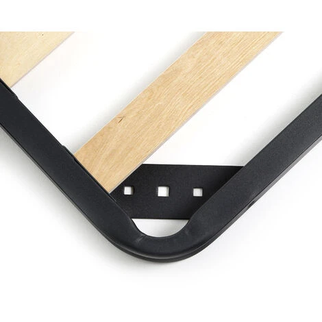 RETE A DOGHE PER LETTO 120X200 CM PIAZZA E MEZZO CON BARRA CENTRALE DI RINFORZO PIEDI 35 CM 5 RETE A DOGHE PER LETTO 120X200 CM PIAZZA E MEZZO CON BARRA CENTRALE DI RINFORZO PIEDI 35 CM - immagine 3