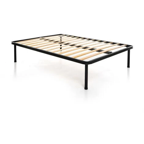 RETE A DOGHE PER LETTO 140X190 CM MATRIMONIALE PIEDI 35 CM 3 RETE A DOGHE PER LETTO 140X190 CM MATRIMONIALE PIEDI 35 CM