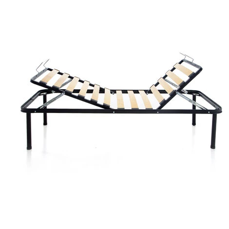 RETE RECLINABILE ALZATESTA ALZAPIEDI 80X190 CM SINGOLA 4 RETE RECLINABILE ALZATESTA ALZAPIEDI 80X190 CM SINGOLA - immagine 2