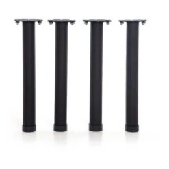 CONFEZIONE DA 4 PIEDI PIEDINI GAMBINE PER RETE LETTO COMPATIBILE EMINFLEX LUNGHEZZA 42 CM