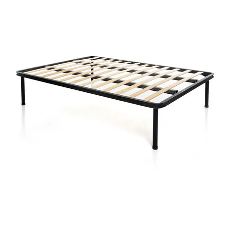 RETE A DOGHE 140X190 MATRIMONIALE CON DOPPIO RINFORZO PIEDI 25 CM 3 RETE A DOGHE 140X190 MATRIMONIALE CON DOPPIO RINFORZO PIEDI 25 CM