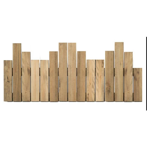 Palisade ECO Testiera In Legno Di Pino 181x70 Cm Con Mobili Effetto Vintage 6 Palisade ECO Testiera In Legno Di Pino 181x70 Cm Con Mobili Effetto Vintage - immagine 4