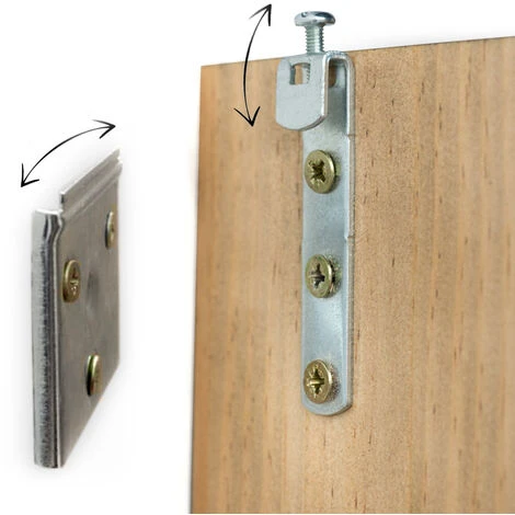 Palisade ECO Testiera In Legno Di Pino 181x70 Cm Con Mobili Effetto Vintage 7 Palisade ECO Testiera In Legno Di Pino 181x70 Cm Con Mobili Effetto Vintage - immagine 5