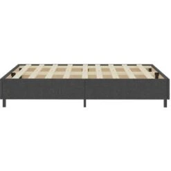 Letto A Molle Grigio In Tessuto 180x200 Cm 11 Letto A Molle Grigio In Tessuto 180x200 Cm -LettoMania Italia 51080660 5