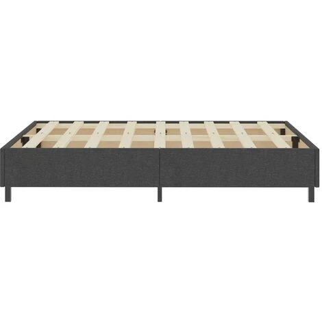 Letto A Molle Grigio In Tessuto 180x200 Cm 7 Letto A Molle Grigio In Tessuto 180x200 Cm - immagine 5