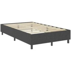 Letto A Molle Grigio In Tessuto 120x200 Cm 9 Letto A Molle Grigio In Tessuto 120x200 Cm -LettoMania Italia 51094599 3