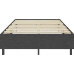 Letto A Molle Grigio Scuro In Tessuto 120x200 Cm 10 Letto A Molle Grigio Scuro In Tessuto 120x200 Cm -LettoMania Italia 51096850 4