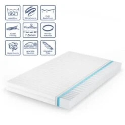 Premium Materasso „Calma Comfort Plus“ H3 7Z 140x200 Cm VitaliSpa 10 Premium Materasso „Calma Comfort Plus“ H3 7Z 140x200 Cm VitaliSpa -LettoMania Italia 52052612 4