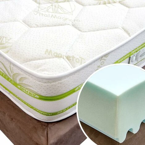 Materasso Gomma Plus Rivestimento Fisso 80 X 190 4 Materasso Gomma Plus Rivestimento Fisso 80 X 190 - immagine 2