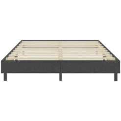 Letto A Molle Grigio In Tessuto 180x200 Cm 10 Letto A Molle Grigio In Tessuto 180x200 Cm -LettoMania Italia 52485334 4