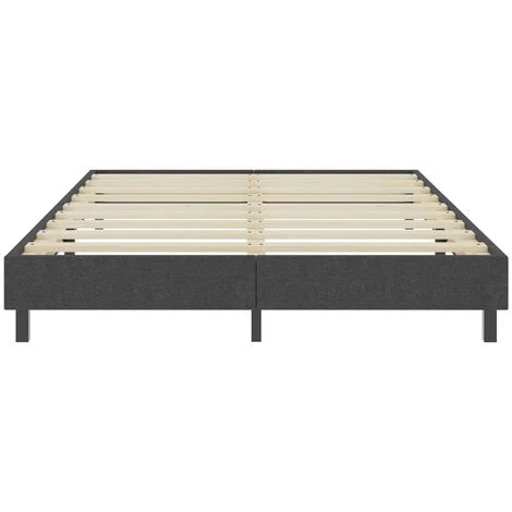 Letto A Molle Grigio In Tessuto 180x200 Cm 6 Letto A Molle Grigio In Tessuto 180x200 Cm - immagine 4