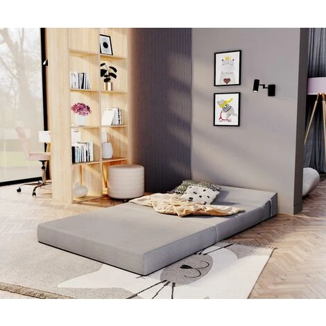 Materasso Pieghevole Per Ospiti Futon ALEX Rivestimento Sfoderabile 121 X 204 5 Materasso Pieghevole Per Ospiti Futon ALEX Rivestimento Sfoderabile 121 X 204 - immagine 3
