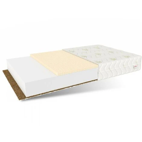Materasso SAMI In Schiuma Lattice E Cocco Rigidità H2 H4 - Alto 11 Cm 80 X 160 4 Materasso SAMI In Schiuma Lattice E Cocco Rigidità H2 H4 - Alto 11 Cm 80 X 160 - immagine 2
