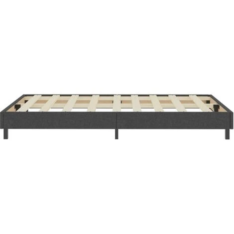 Letto A Molle Grigio In Tessuto 120x200 Cm 7 Letto A Molle Grigio In Tessuto 120x200 Cm - immagine 5