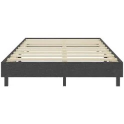 Letto A Molle Grigio Scuro In Tessuto 120x200 Cm 10 Letto A Molle Grigio Scuro In Tessuto 120x200 Cm -LettoMania Italia 53044377 4