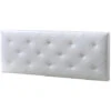 Testiera Rombo 150x60 Cm Bianco, Pelle Sintetica, Imbottita In Schiuma, 8 Cm Di Spessore, Kit Montaggio Incluso 2 Testiera Rombo 150x60 Cm Bianco, Pelle Sintetica, Imbottita In Schiuma, 8 Cm Di Spessore, Kit Montaggio Incluso -LettoMania Italia 53096498 1