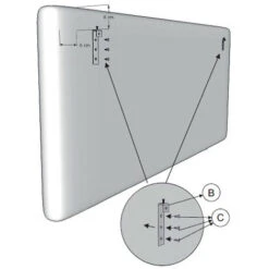 Testiera Rombo 150x60 Cm Bianco, Pelle Sintetica, Imbottita In Schiuma, 8 Cm Di Spessore, Kit Montaggio Incluso 10 Testiera Rombo 150x60 Cm Bianco, Pelle Sintetica, Imbottita In Schiuma, 8 Cm Di Spessore, Kit Montaggio Incluso -LettoMania Italia 53096498 4