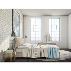 EVERGREENWEB - Letto King Size Super Misura Rete 180x210 Con Moderno Box Contenitore E Rete A Doghe In Legno Elegante Testiera Tessuto Imbottito SFODERABILE Ideale Per Camera Da Letto Color Tortora 7 EVERGREENWEB - Letto King Size Super Misura Rete 180x210 Con Moderno Box Contenitore E Rete A Doghe In Legno Elegante Testiera Tessuto Imbottito SFODERABILE Ideale Per Camera Da Letto Color Tortora -LettoMania Italia 53501894 3