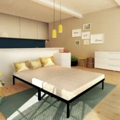 Baldiflex Materasso Per Divano Letto Con Piega Per Seduta, Poliuretano Alto 10 Cm Brio Prontoletto Singolo Misura 85x200 Cm