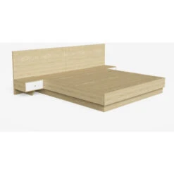 Letto Matrimoniale 160x190 Cm Sollevabile 2 Comodini Design Moderno Schwaz Colore: Legno Naturale 10 Letto Matrimoniale 160x190 Cm Sollevabile 2 Comodini Design Moderno Schwaz Colore: Legno Naturale -LettoMania Italia 54022289 4