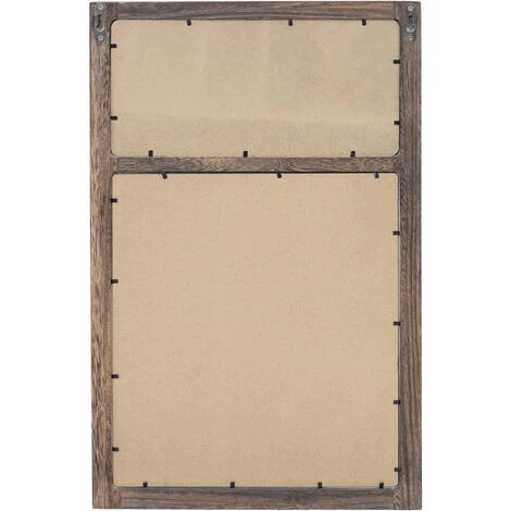 Nova Lavagna Da Parete Con Ganci Per Appendiabiti Decorativa 55x34cm Vari Colori Colore : Marrone 6 Nova Lavagna Da Parete Con Ganci Per Appendiabiti Decorativa 55x34cm Vari Colori Colore : Marrone - immagine 4