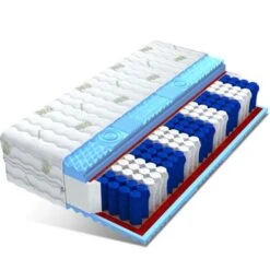 Materasso MASSAGE 80 X 200 A Molle Insacchettate Effetto Massaggiante - Altezza 17 Cm - Ortopedico, Traspirante - Anallergico, Antibatterico E Antiacaro - Anatomico E Confortevole -LettoMania Italia 54427908 4