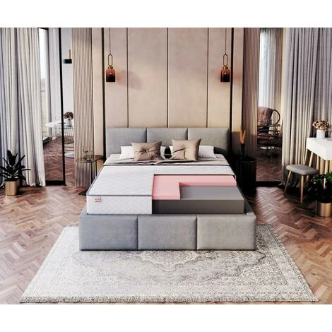 Materasso Memory 80 X 200 In Schiuma Altezza 22 Cm Ortopedico Traspirante Anallergico Antibatterico Antiacaro Anatomico E Confortevole 3 Materasso Memory 80 X 200 In Schiuma Altezza 22 Cm Ortopedico Traspirante Anallergico Antibatterico Antiacaro Anatomico E Confortevole