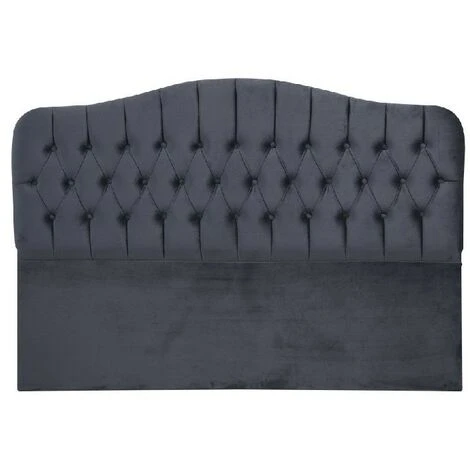 Testiera Letto Vassi - Imbottita - Per Camera Da Letto - Grigio In Truciolare Melaminico - 162 X 7 X 115 Cm 3 Testiera Letto Vassi - Imbottita - Per Camera Da Letto - Grigio In Truciolare Melaminico - 162 X 7 X 115 Cm