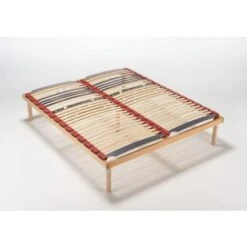 EVERGREENWEB Rete A Doghe Basculanti In Legno Faggio Ortopedica Con Ammortizzatori Regolatori Di Rigidit… Rinforzata + 4 Piedi Smontabili Per Tutti Letti E Materassi - Offerta