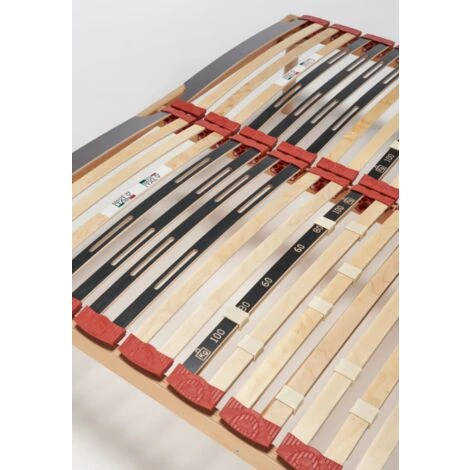 EVERGREENWEB Rete A Doghe Basculanti In Legno Faggio Ortopedica Con Ammortizzatori Regolatori Di Rigidit… Rinforzata + 4 Piedi Smontabili Per Tutti Letti E Materassi - Offerta 4 EVERGREENWEB Rete A Doghe Basculanti In Legno Faggio Ortopedica Con Ammortizzatori Regolatori Di Rigidit… Rinforzata + 4 Piedi Smontabili Per Tutti Letti E Materassi - Offerta - immagine 2