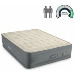 Intex 64926, Materasso Matrimoniale Elevated Premaire Con USB Unisex, Grigio (Grey), 152x203x46 Cm 9 Intex 64926, Materasso Matrimoniale Elevated Premaire Con USB Unisex, Grigio (Grey), 152x203x46 Cm -LettoMania Italia 57817002 3