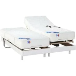 Set Da Relax A Molle Insacchettate E Memory Foam APOLLO Di DREAMEA - Bianco - 2 X 80 X 200 Cm -LettoMania Italia 59278779 5