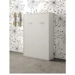 Letto A Scomparsa MALINA Con Apertura Verticale Manuale - 140x200cm - Bianco 10 Letto A Scomparsa MALINA Con Apertura Verticale Manuale - 140x200cm - Bianco -LettoMania Italia 59278933 4