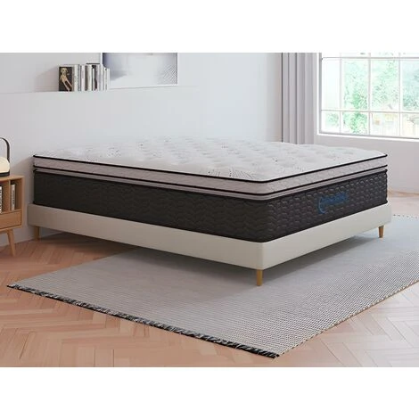 Materasso Matrimoniale A Molle Insacchettate E Topper Integrato 180 X 200 Cm - GAMIANI Di DREAMEA 4 Materasso Matrimoniale A Molle Insacchettate E Topper Integrato 180 X 200 Cm - GAMIANI Di DREAMEA - immagine 2