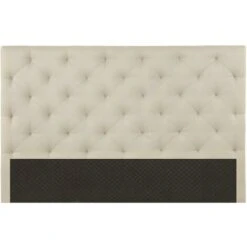 Testiera Letto Imbottita 170 Cm Tessuto Beige - NADRA 8 Testiera Letto Imbottita 170 Cm Tessuto Beige - NADRA -LettoMania Italia 59286132 3