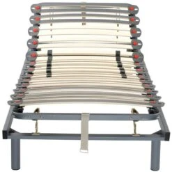 Rete Relax Montato Su Gambe Cilindriche, 3 Livelli, Fissaggio Regolabile Con Cursori - 70 X 190 Cm 9 Rete Relax Montato Su Gambe Cilindriche, 3 Livelli, Fissaggio Regolabile Con Cursori - 70 X 190 Cm -LettoMania Italia 59286233 3