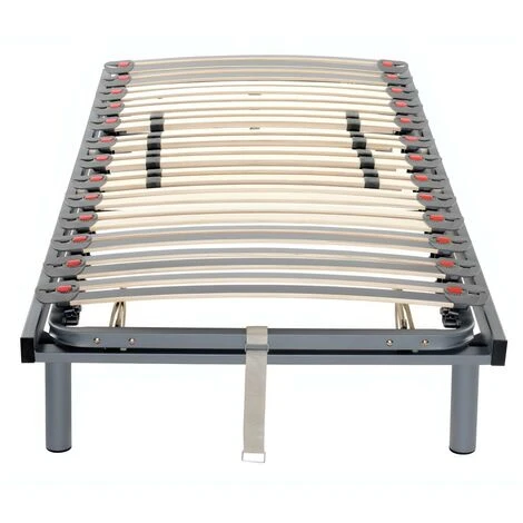 Rete Relax Montato Su Gambe Cilindriche, 3 Livelli, Fissaggio Regolabile Con Cursori - 70 X 190 Cm 6 Rete Relax Montato Su Gambe Cilindriche, 3 Livelli, Fissaggio Regolabile Con Cursori - 70 X 190 Cm - immagine 4