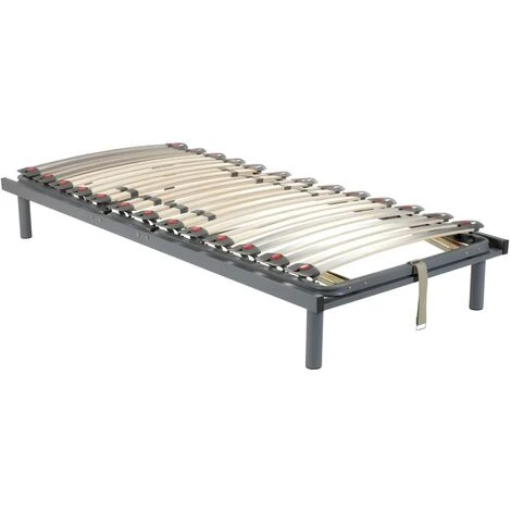 Rete Relax Montato Su Gambe Cilindriche, 3 Livelli, Fissaggio Regolabile Con Cursori - 70 X 190 Cm 7 Rete Relax Montato Su Gambe Cilindriche, 3 Livelli, Fissaggio Regolabile Con Cursori - 70 X 190 Cm - immagine 5