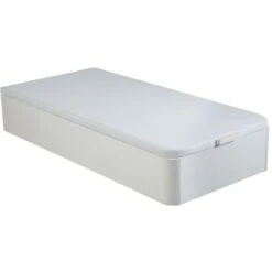 Rete Letto Contenitore Bianco Opaco - 90 X 190 Cm - HESTIA Di DREAMEA PLAY