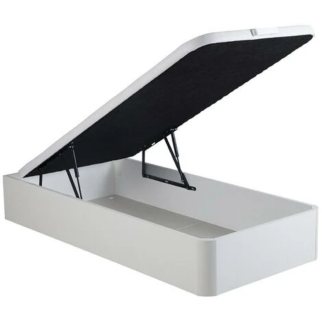 Rete Letto Contenitore Bianco Opaco - 90 X 190 Cm - HESTIA Di DREAMEA PLAY 5 Rete Letto Contenitore Bianco Opaco - 90 X 190 Cm - HESTIA Di DREAMEA PLAY - immagine 3