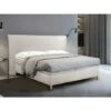Set Boxspring Completo Testata+Reti+Materasso+Topper 160 X 200 Cm Tessuto Grigio - MOGAN Di Pascal MORABITO -LettoMania Italia 59966754 1