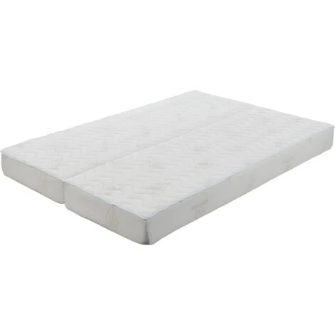 Materasso Clic-clac Aloe Vera 130 X 190 Cm Sp.16 Cm - ALOHA Di NATUREA - 4 Materasso Clic-clac Aloe Vera 130 X 190 Cm Sp.16 Cm - ALOHA Di NATUREA - - immagine 2