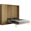 Letto Matrimoniale Kentaro Quercia Natura Con Colonna Sx-dx 1 Letto Matrimoniale Kentaro Quercia Natura Con Colonna Sx-dx -LettoMania Italia 61939368 1