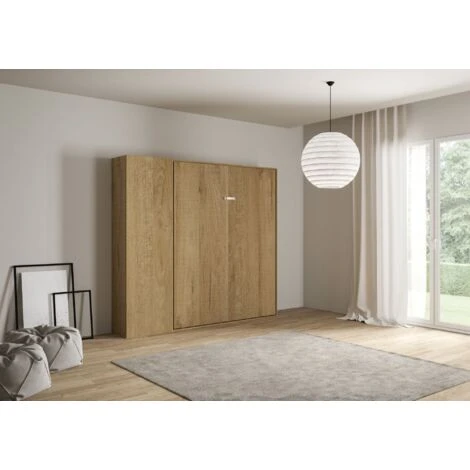 Letto Matrimoniale Kentaro Quercia Natura Con Colonna Sx-dx 4 Letto Matrimoniale Kentaro Quercia Natura Con Colonna Sx-dx - immagine 2