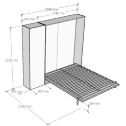 Letto Matrimoniale Kentaro Quercia Natura Con Colonna Sx-dx 9 Letto Matrimoniale Kentaro Quercia Natura Con Colonna Sx-dx -LettoMania Italia 61939368 4