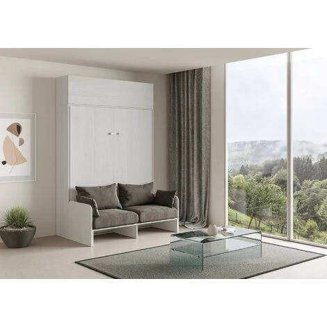 Letto Matrimoniale Sof� Kentaro Bianco Frassino Con Pensile Vasistas 3 Letto Matrimoniale Sof� Kentaro Bianco Frassino Con Pensile Vasistas