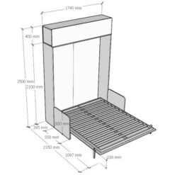 Letto Matrimoniale Sof� Kentaro Bianco Frassino Con Pensile Vasistas 10 Letto Matrimoniale Sof� Kentaro Bianco Frassino Con Pensile Vasistas -LettoMania Italia 62044317 4